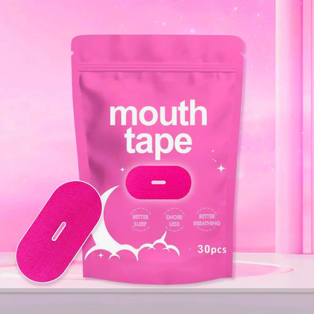 30/60/90Pcs Breathable Mouth Tape anti Snoring Sleep Strips Adhesive Tape Sleep Accessories for Improving Sleep