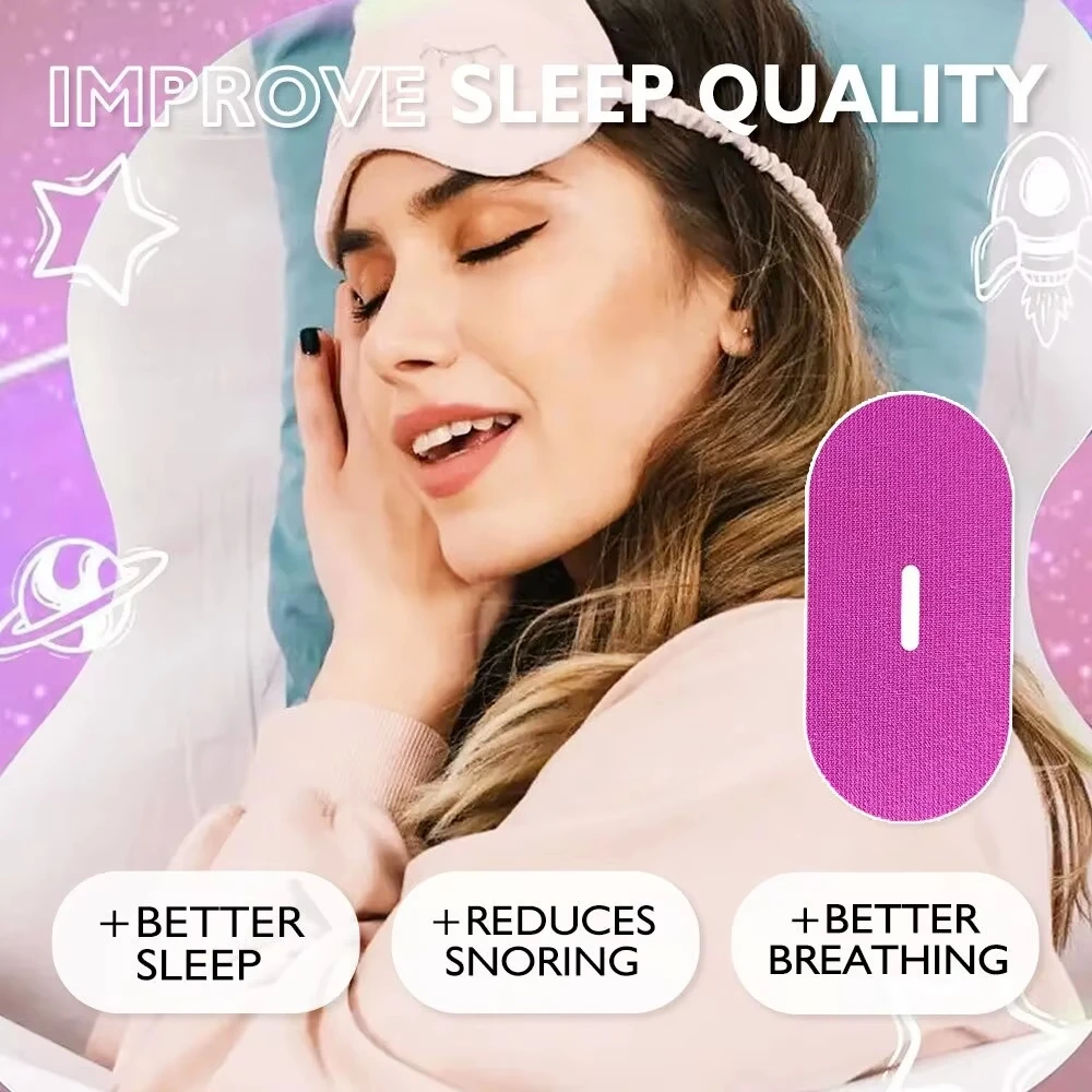 30/60/90Pcs Breathable Mouth Tape anti Snoring Sleep Strips Adhesive Tape Sleep Accessories for Improving Sleep